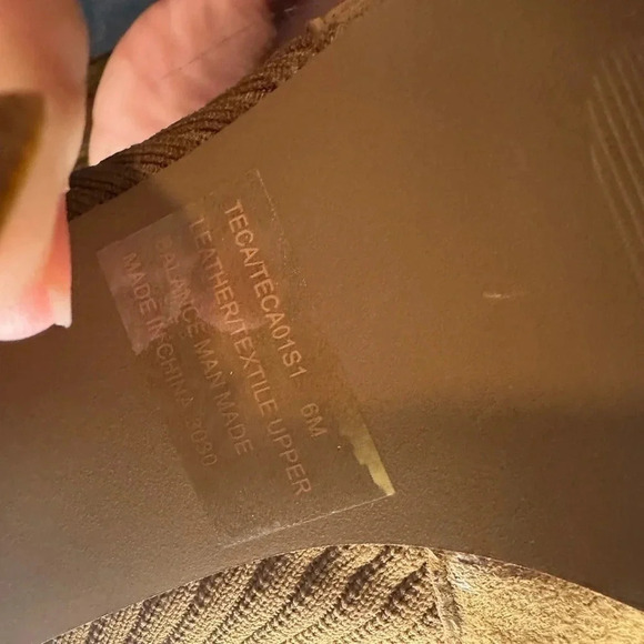 Teca Stretch Knit Bootie In Chestnut size 6 - Picture 8 of 8